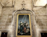 At Seville Cathedral, Spain
