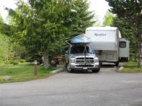 Camping in B.C. (Canada) 
