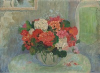 Blooms  ~ Ethel Carrick Fox (British, 1872-1952)