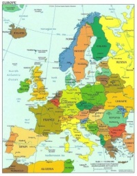 Map of Europe