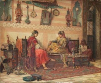 Jan Baptist Huysmans - The game of checkers