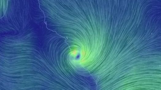 Cyclone Marcia has crossed the Queensland Coast near Yippoon