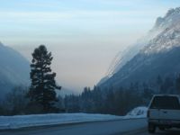 Inversion in Salt Lake Valley, 01/03/13, Yuck.