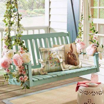 Easter Display Porch Swing (X-Large)