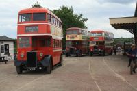 Buses at the East Anglian Railway Museum