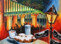 Cafe du Monde, French Quarter, New Orleans. Louisiana