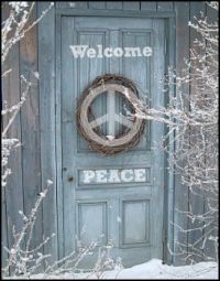 Peace door