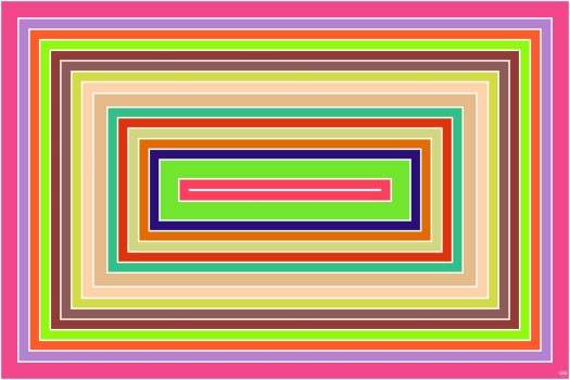 Solve Concentric Rectangles!! ~ H jigsaw puzzle online with 600 pieces