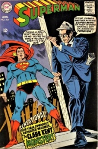 Superman and Clark Kent