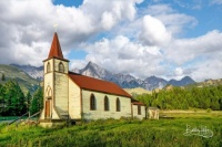 My Ole Country Church, Fairmont Hot Springs, BC, Canada by Bobby Hicks 