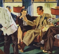Detail from 1947 Burlington Mills ad