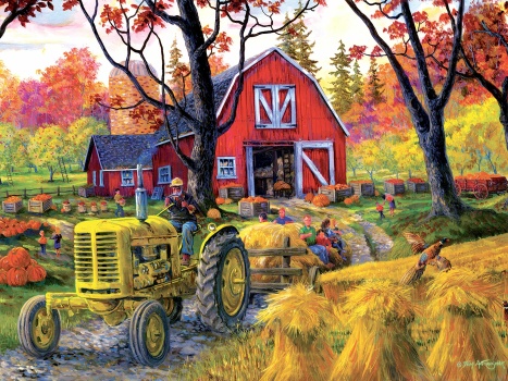 Solve Farm Fall Festival jigsaw puzzle online with 352 pieces