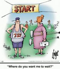 Be prepared........
