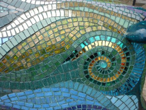 Detail of mosaic from "The Pig of Bath"!!