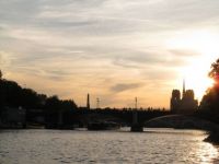 Sunset on the Seine