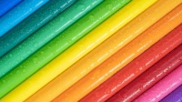 Rainbow Pencils by Pierre Blaché