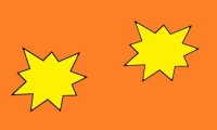 Two yellow stars