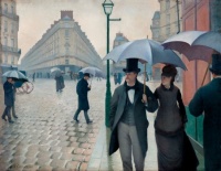 Paris Street Rainy Day by Gustave Caillebotte