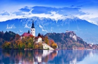 Lake Bled, Julian Alps, Bled, Slovenia