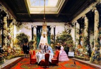 Princess Mathilde's dining room in Compiègne Castle