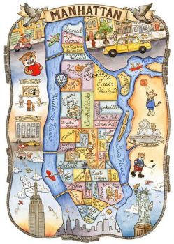 Solve Manhattan jigsaw puzzle online with 70 pieces