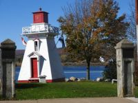 Lighthouse in Annapolis Royal, Nova Scotia