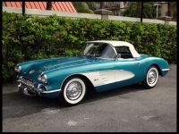 '58 Regal Turquoise Corvette