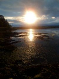 Scotland: Montrose Basin, Sunset