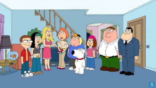 Family Guy meets American Dad