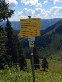 Trail Signs Austria (near Westendorf Tirol)