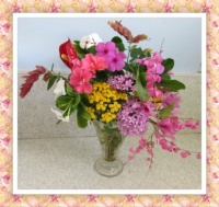 A Vase Of My Flowers About This Time Last Year. Smaller.
