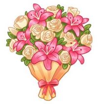 Water free bouquet