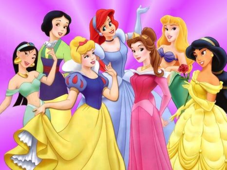 Solve Silly Princesses jigsaw puzzle online with 266 pieces