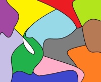 Wobblybear Creations 1423 - (now FREE to own) Abstract (*Pick the puzzle size you want)!