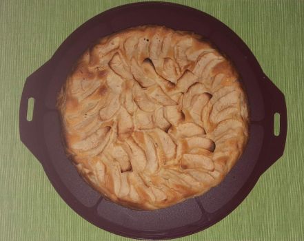 Smilla's first apple pie