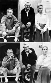 Joanne Woodward and Paul Newman-Cary Grant-1968