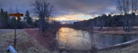 Sunset, Au Sable River, Au Sable Forks, NY