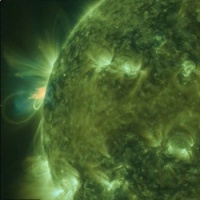 “Sun activity: More blasts from sun’s limb”
