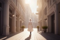 Walking through the city 96 pcs