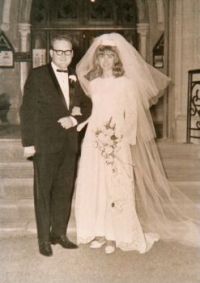 My wedding day 2nd March 1968