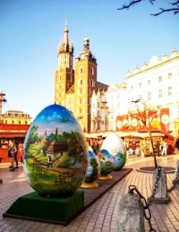 Easter holidays in Krakow, Poland