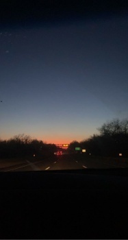 Sunrise on the road 🛣🌅
