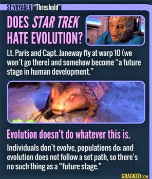 15 'Star Trek' Episodes That Got Science Embarrassingly Wrong - Evolution and the future