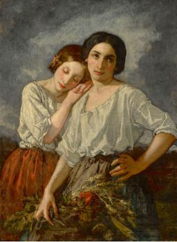 Thomas Couture (French, 1815–1879), Two Sisters