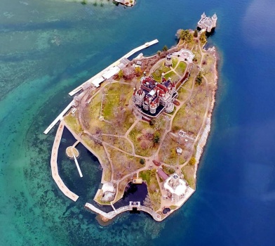 Boldt Castle from the Air