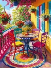 Rainbow Patio
