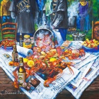 Louisiana Crawfish Boil by Dianne Parks 
