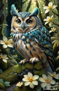 Fancy-Looking Owl