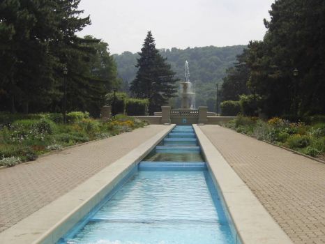 Fountain in Gage Park, Hamilton Ontario