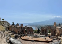 Taormina old greek theater
